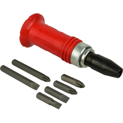 Geko Rázový skrutkovač + 6ks bitov G30251