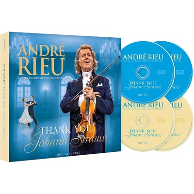 Rieu Andre: Thank You Johann Strauss (Box Set) - 4 CD