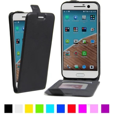 HTC 10 Флип Кожен Калъф и Протектор