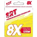 SRT Splietaná Šnúra Sert 8X Fluo Yellow 135 m 0,10 mm 3,36 kg