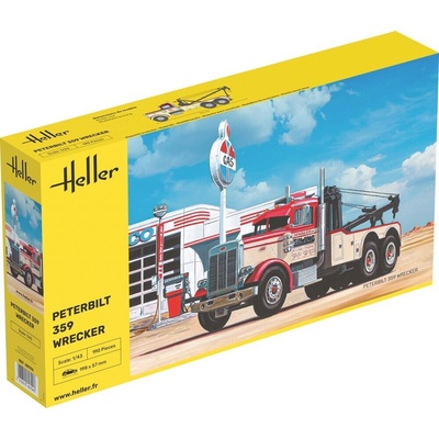 Heller Peterbilt 359 Wrecker 1:43