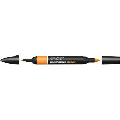 Popisovač Winsor & Newton Promarker neon - RADIANT oranžová