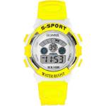 HONHX Детски часовник honhx s-sport, Дигитален, Жълт (honhx-63101-yellow) Часовници