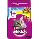 Krmivo pre mačky Whiskas STERILE kuřecí 1,4 kg