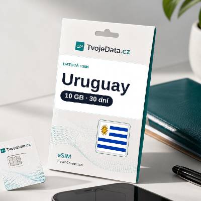 eSIM Uruguay 10 GB / 29 dní