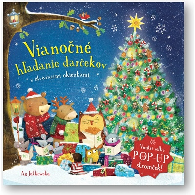 Vianočné hľadanie darčekov s otváracími okienkami