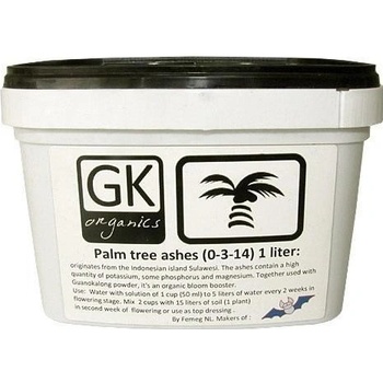 GK Organics Palm tree ash 1 l