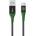 MicroConnect Smart Charge USB-A to USB-C Cable 1m Black/Green Smart Charge USB-A to USB-C Cable 1m Black/Green