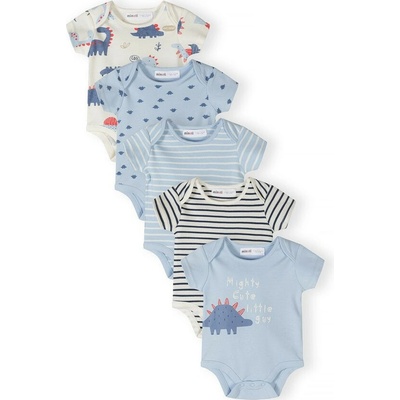 Minoti Chlapecké kojenecké body s dinosaury 5pack