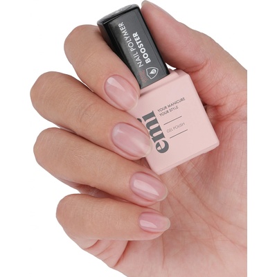 E.Mi Nail Polymer Booster Polymerizační regenerační báze pro rekonstrukci přírodního nehtu 9 ml