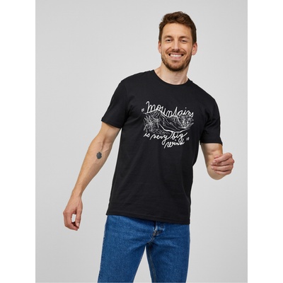 ZOOT. Original Черна мъжка тениска Zoot Original Mountains ZOOT. Original | Cheren | МЪЖЕ | L
