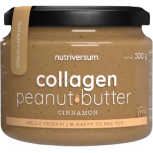Nutriversum Collagen Peanut Butter [300 грама] Канела