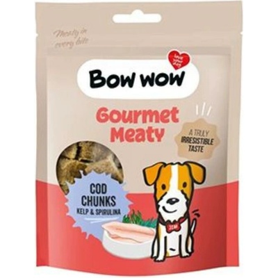 Bow wow poch. Masíčka s treskou,kelpou a spirul. 60 g