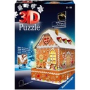 3D puzzle Ravensburger 3D puzzle svítící Perníková chalúpka 216 ks