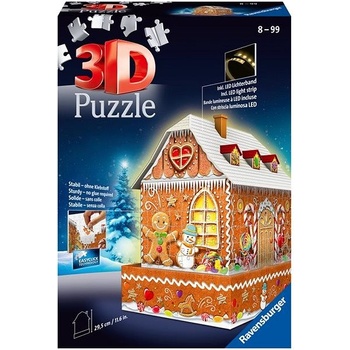 Ravensburger 3D puzzle svítící Perníková chalúpka 216 ks