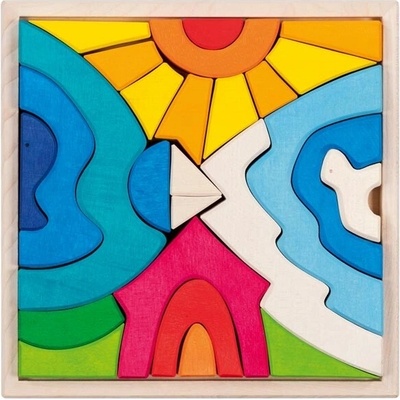 Goki Lední medvídek – stavební kostky, 22 díly