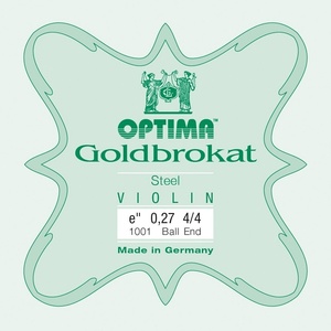 Optima Goldbrokat E 4/4 Strong Ball End E1 Струни за цигулка (O1001ST)