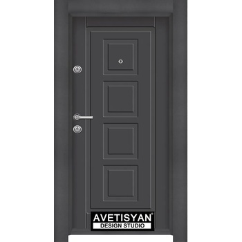 Image 1 of Haska Входна врата Outdoor Стар DC70 - антрацит (цена без монтаж)