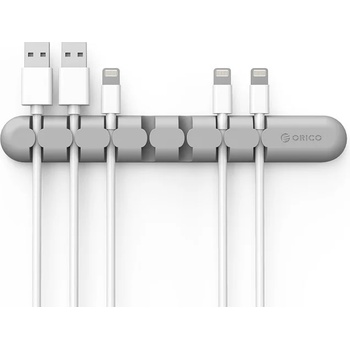 Image 1 of ORICO Органайзер за кабели Orico CBS7-GY, разделен на 7 части, сив (CBS7-GY)