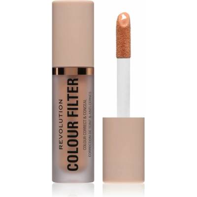 Revolution Colour Correct Concealer tekutý korektor Peach 6 ml