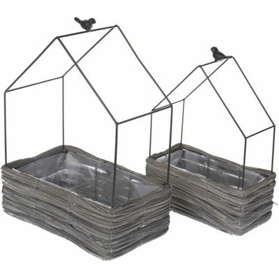 Casa de Engel Капак за саксия - къща - комплект от 2, 0/12 Casa de Engel | Lilav | Home | UNI