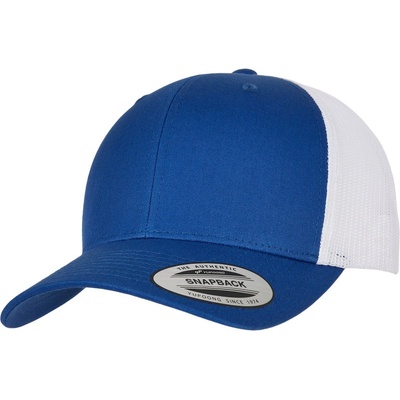 Flexfit 6606/6606T Vintage Trucker 55.6606 royal/white