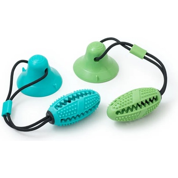 Image 1 of Играчка ръгби топка за лакомства, с вакуум, 39 см