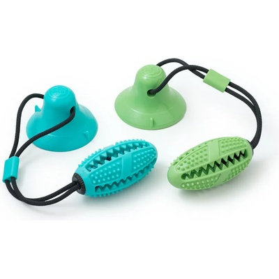 Играчка ръгби топка за лакомства, с вакуум, 39 см