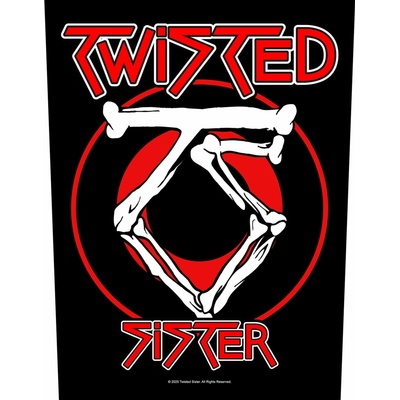 Nažehlovačka Twisted Sister - Circular Logo