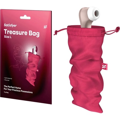 Торбичка за съхранение на секс играчки - Treasure Bag Pink (SATISFY473)