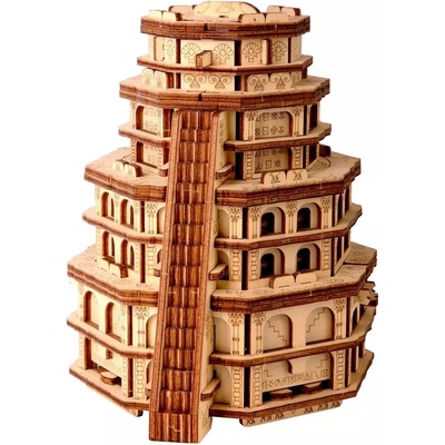 EscapeWelt Dřevěný hlavolam Quest Tower – Zboží Dáma