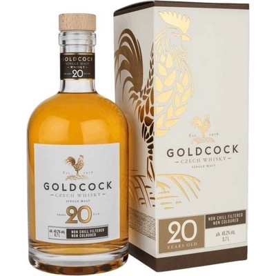 Rudolf Jelínek Gold Cock 20y 49,2% 0,7 l (karton)