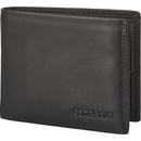 Samsonite pánska kožená peňaženka Attack 2 SLG 021 černá