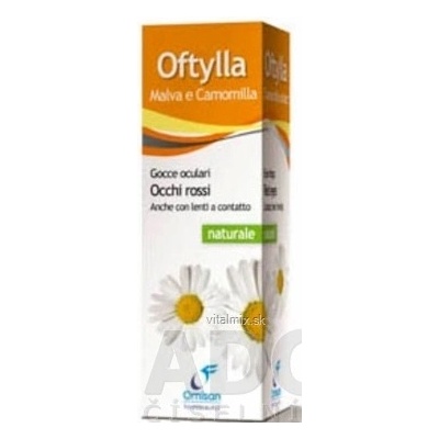 Oftylla Omišané camomile oční kapky 15 ml