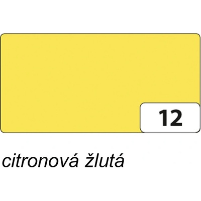 Folia Max Bringmann Barevný papír jednotlivé barvy 220 g/m2 A4 citronová žlutá