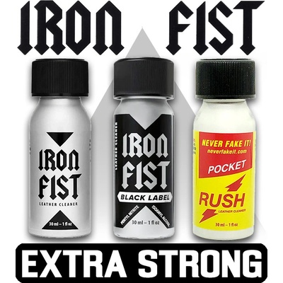IRON FIST BALÍČEK 3 x 24 ml