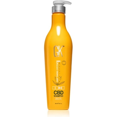 GK Hair CBD Shampoo intenzivně vyživující šampon s CBD 650 ml