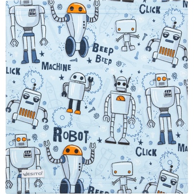 Esito Dětský nákrčník Robot modrá – Zboží Dáma