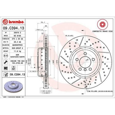 BREMBO 09.C394.13