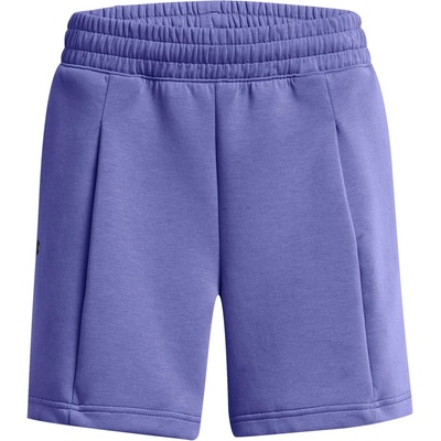 Поларени къси панталони Under Armour Women's Fleece Performance Gym Shorts - Purple