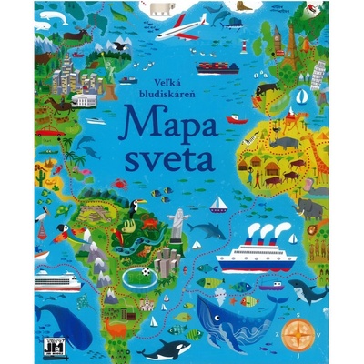 Veľká bludiskáreň - Mapa sveta -