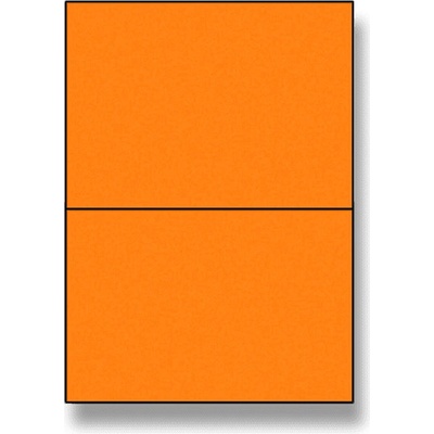 Rayfilm R01331122A 210 x 148 mm 200 etiket oranžová fluo