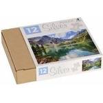McQ by Alexander McQueen Alexander Silver Puzzle Morskie Oko 6 pieces