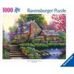 Ravensburger Puzzle 1000 Romantic cottage in the country