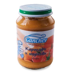 Ганчев пюре Картофи и моркови