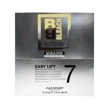 Alfaparf Milano B&B Bleach Easy Lift 7 pudr pro extra zesvětlení 12 x 50 g