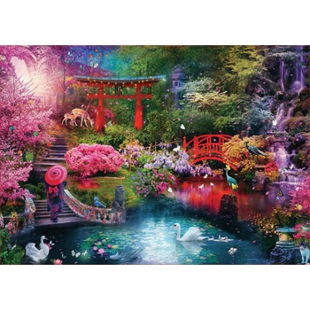 Educa - Puzzle Japanese Garden at Autumn - 3 000 piese