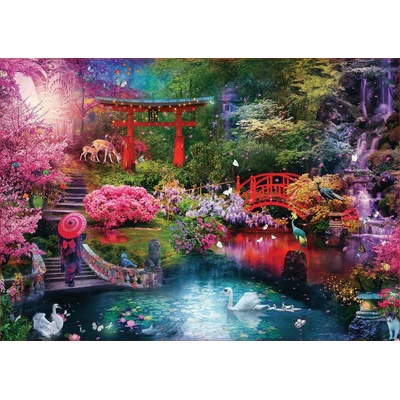 Educa - Puzzle Japanese Garden at Autumn - 3 000 piese