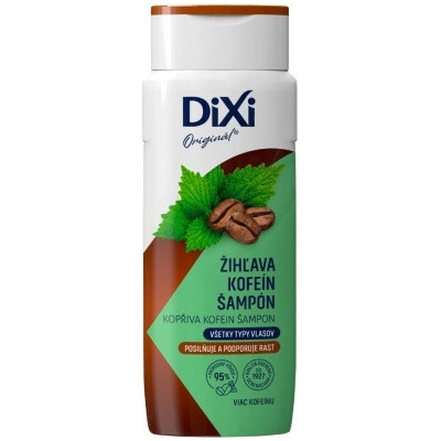 Dixi kopřivovo-kofeinový šampon proti vypadávání vlasů 400 ml