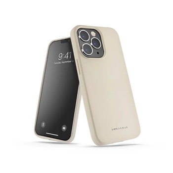 Roar Заден капак Roar Space, съвместим с iPhone 12 / 12 Pro, мек силикон, аква бял (KC0848) (KC0848)